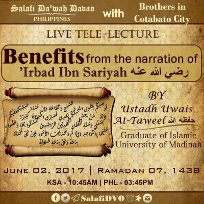 Benefits from the ḥadīth of ʿIrbāḍ ibn Sāriyah - Uwais aṭ-Ṭawīl