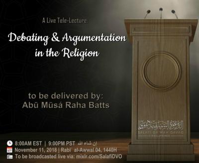 Debating and Argumentation in the Religion - Raha Batts